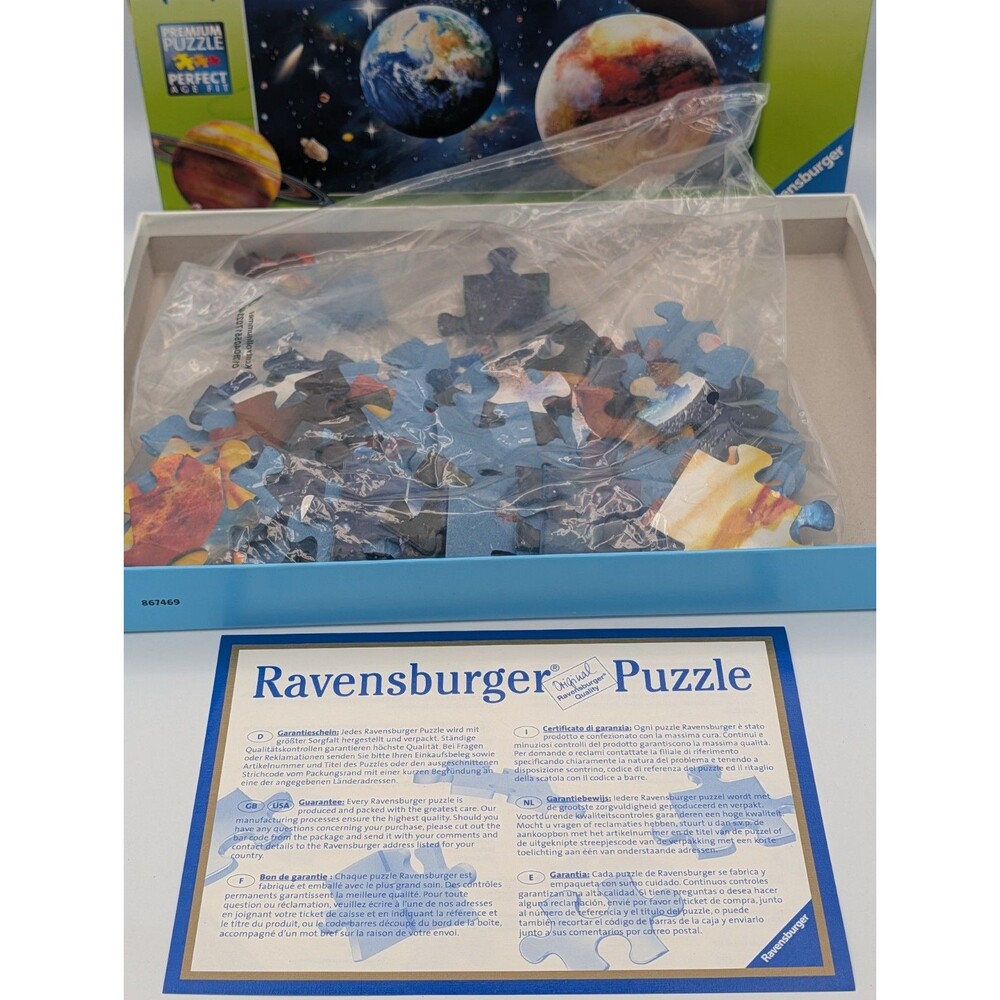 Sealed -Ravensburger Solar System 300 XXL Piece Jigsaw Puzzle New